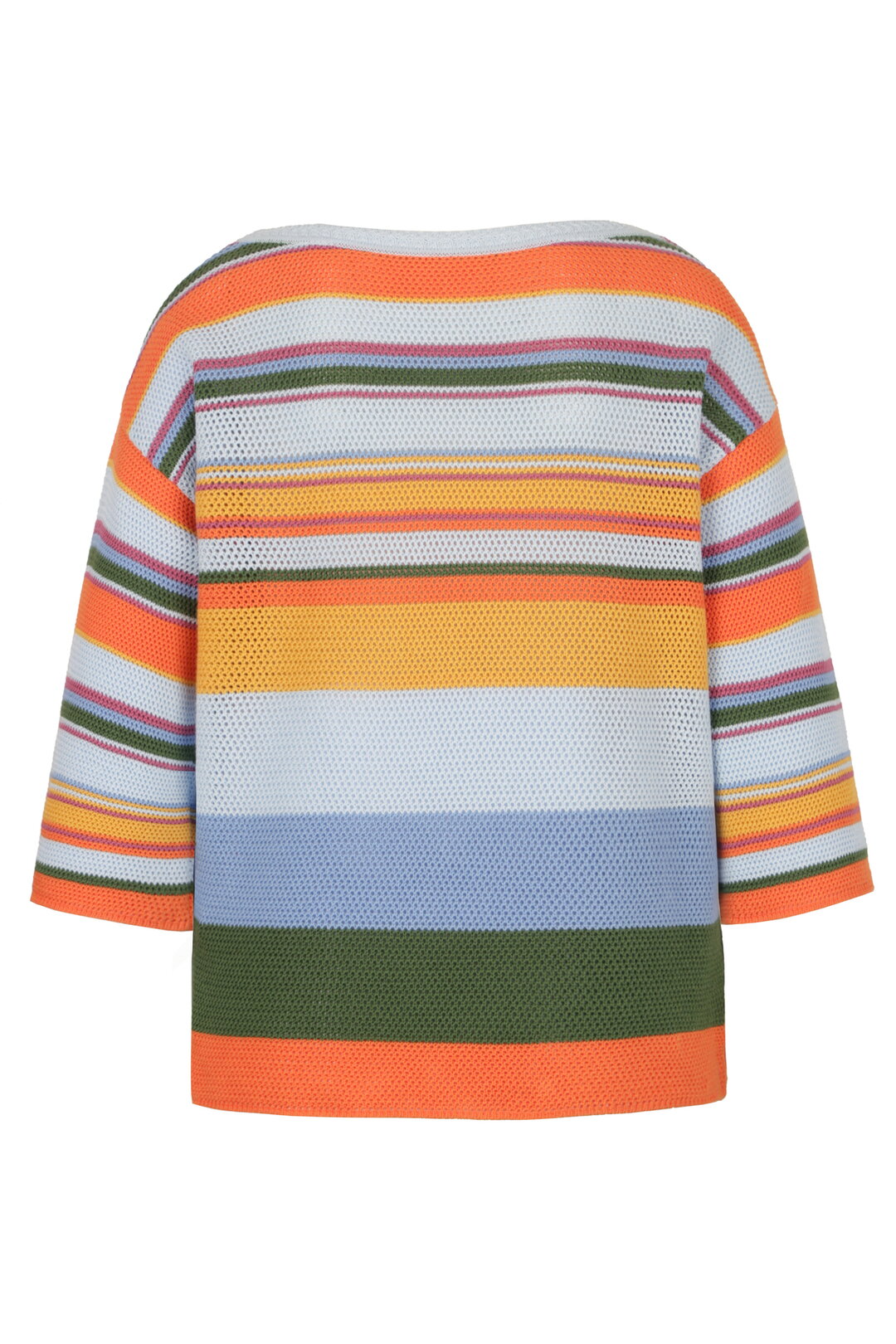 Stripe Pullover, Ajour Structure - Sky Wash