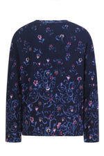 Printed Pullover, Illumination Pattern Navy