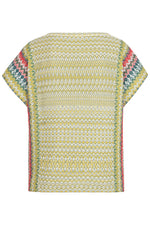 Pullover O-Neck, Retro Crochet Pattern