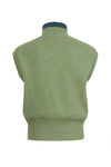 Sleeveless Pullover, Color Blocking