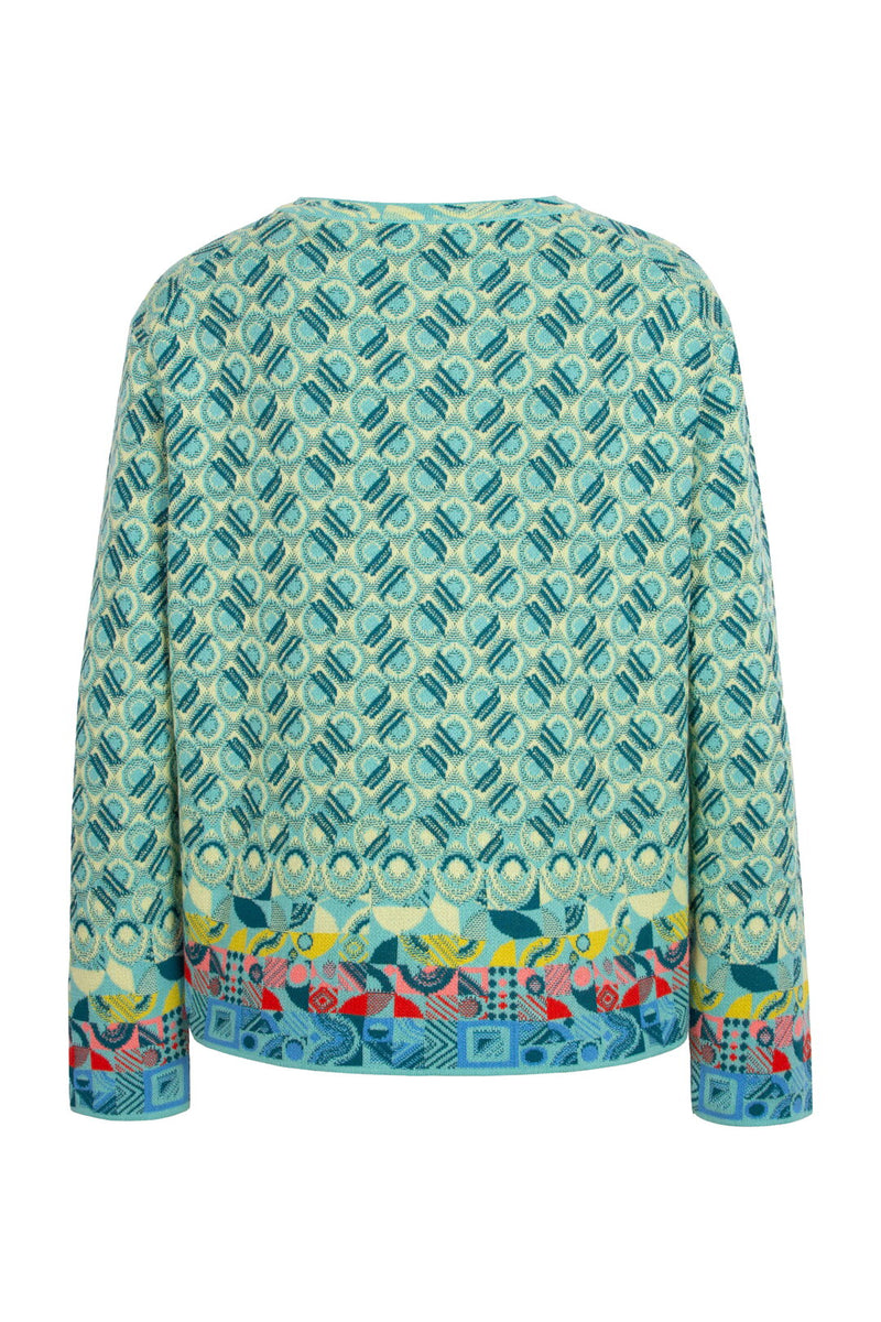 Jacquard Cardigan Mix & Match