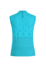 Sleeveless Pullover Roll Neck - Capri Wash