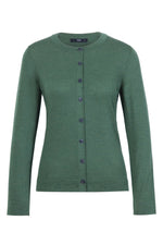 Solid Cardigan - Green Wash