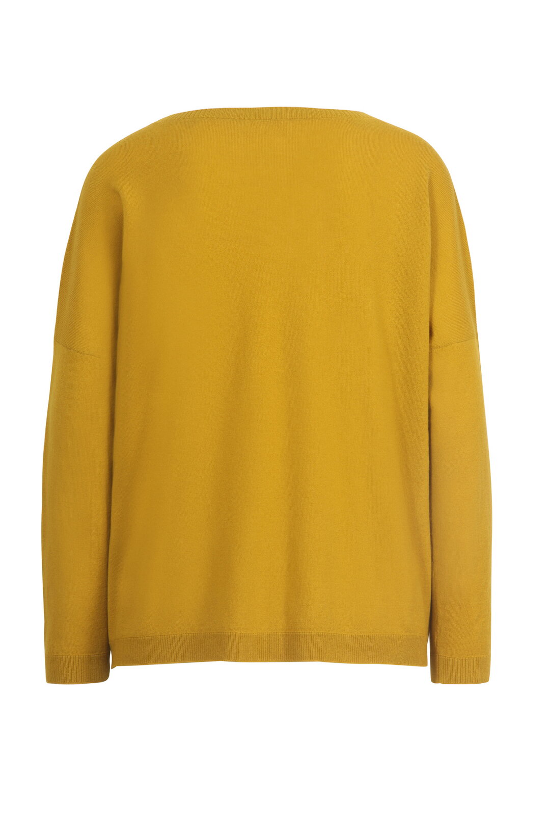 V-Neck Pullover Wash: Rosewood & Yellow