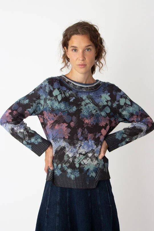 Jacquard Pullover - Camouflage Pattern