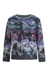 Jacquard Pullover - Camouflage Pattern