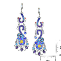 Yoolies Tulum Earrings, Purple Wash 1813606 - Three Bears  #threebearsperth