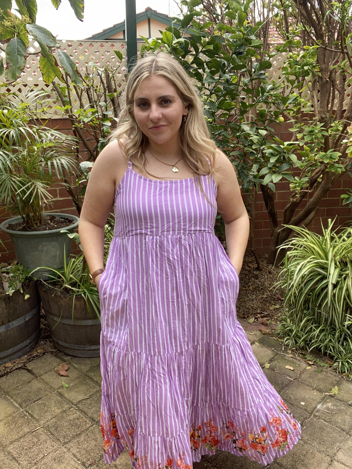 Lula Soul Lilly Sundress Orchid Wash - Three Bears  #threebearsperth