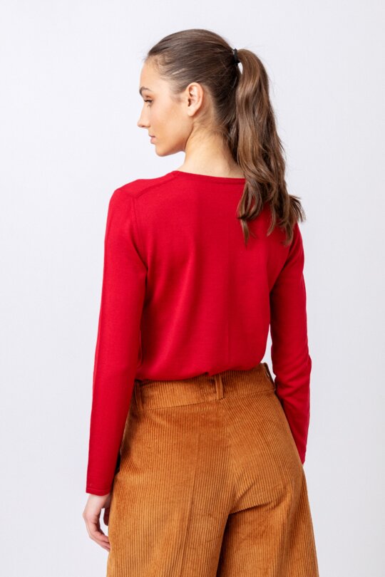 Ivko Solid Pullover O-Neck