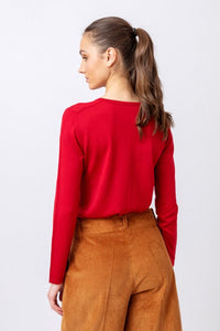 Ivko Solid Pullover O-Neck