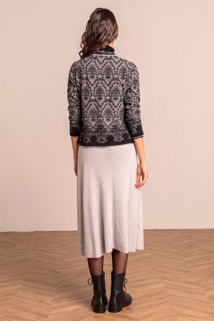 IVKO Soild Skirt, Light Grey - Three Bears Coastal Urban