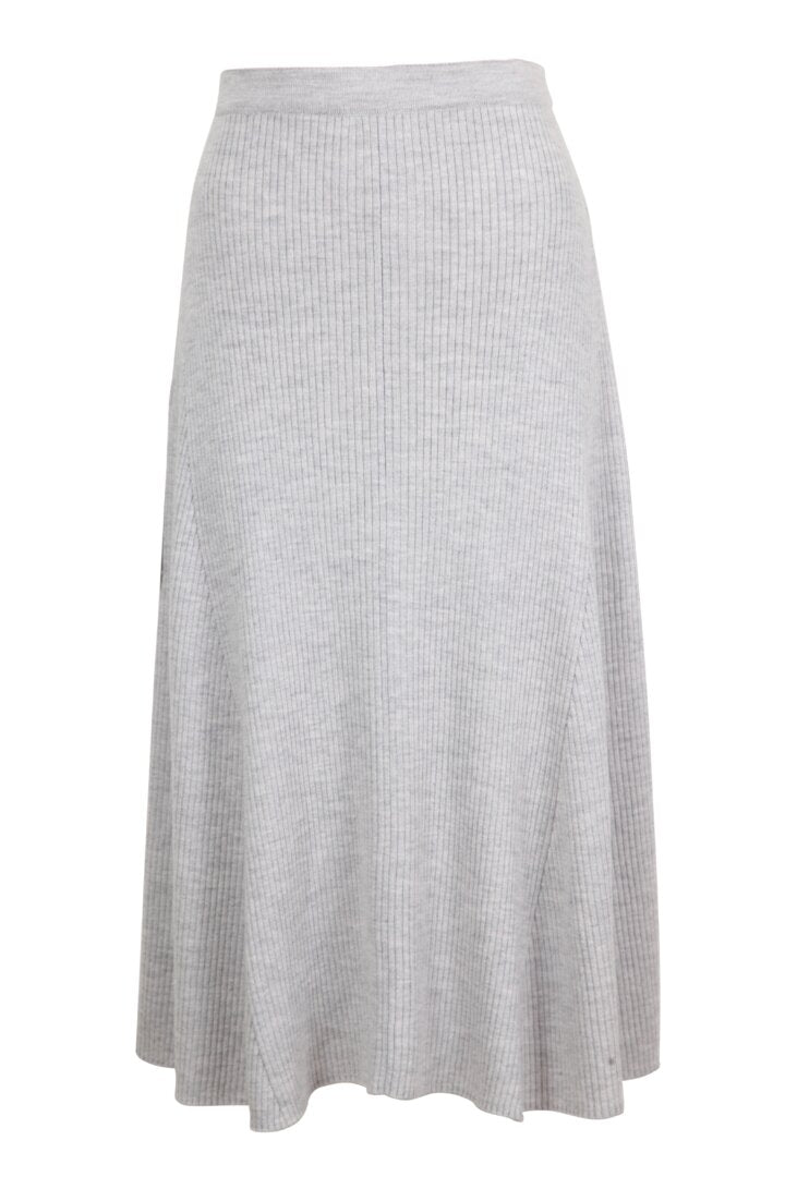 IVKO Soild Skirt, Light Grey - Three Bears Coastal Urban
